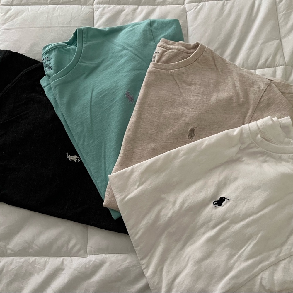 Polo by Ralph Lauren Men’s Tees Large - 4 pack